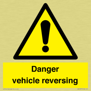 Danger Vehicles Reversing